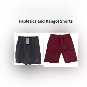 Fabletics and Kangol Short Duo Sz sm